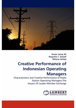 Creative Performance of Indonesian Operating Managers