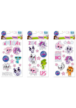 Naklejki Sticker BOO brokat Littlest Pet Shop