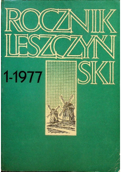 Rocznik leszczyński tom 1