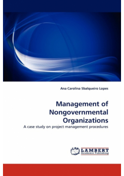 Management of Nongovernmental Organizations