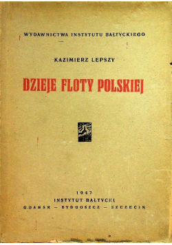 Dzieje Floty Polskiej 1947r