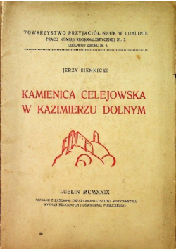 Kamienica Celejowska w Kazimierzu Dolnym 1929 r.