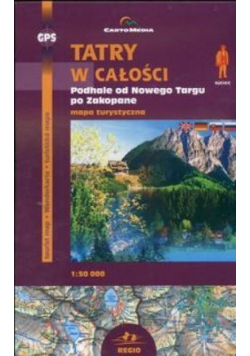 Mapa - Tatry w całości