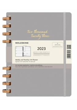 Kalendarz 2023 tyg./mies 12MXL tw. Remake Smoke