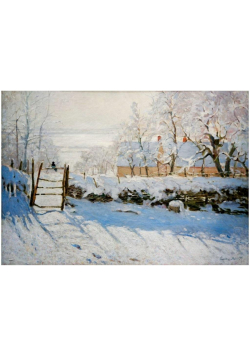 Puzzle 1000 Zima, Monet
