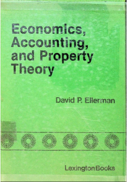 Economics Accounting and Property Theory