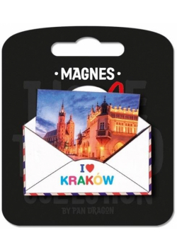 Magnes I love Poland Kraków ILP-MAG-B-KRA-18