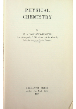 Phycical chemistry