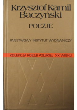 Baczyński poezje