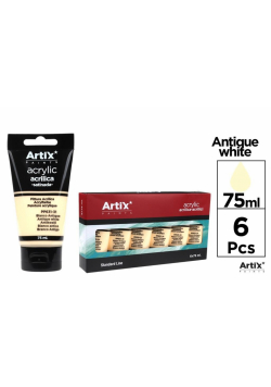 Farba akrylowa biel antyczna 75ml (6szt)