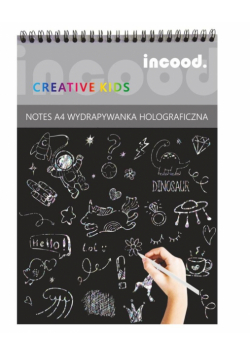 Notes wydrapywanka holograficzna A4