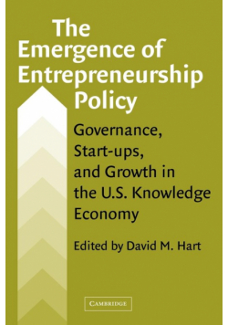The Emergence of Entrepreneurship Policy