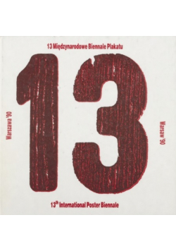 13 Międzynarodowe Biennale Plakatu