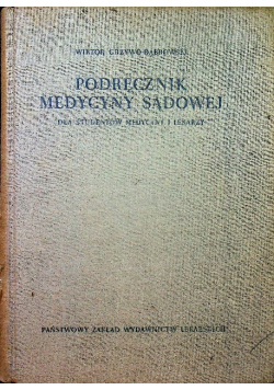 Podręcznik medycyny sądowej