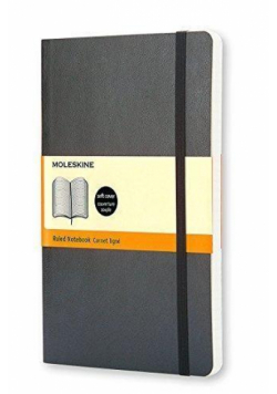 Notes Classic 13x21 linia - czarny MOLESKINE
