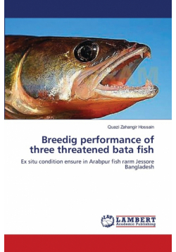 Breedig performance of three threatened bata fish
