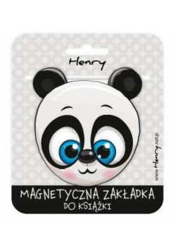 Zakładka magnetyczna. Panda