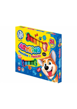 Plastelina Astrino 24 kolory