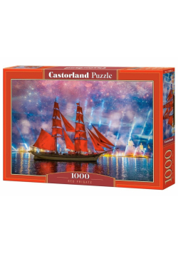 Puzzle 1000 Czerwona Fregata CASTOR