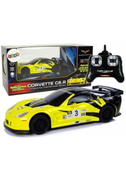 Auto sportowe R/C 1:24 Corvette C6.R żółte