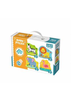 Puzzle Baby Classic - Zwierzęta na safari TREFL