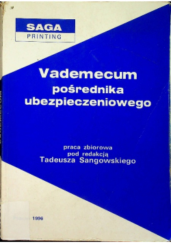 Vademecum pośrednika ubezpieczeniowego