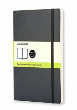Notes Classic 13x21 gładki - czarny MOLESKINE
