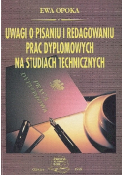 Uwagi o pisaniu i redagowaniu prac dyplomowych