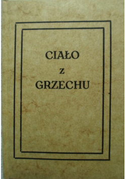 Ciało z grzechu Miniatura