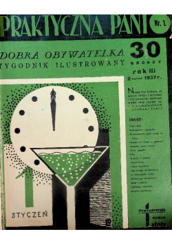 Praktyczna Pani Dobra obywatelka nr 1 - 52 1937 r.