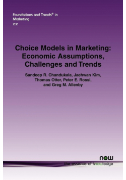 Choice Models in Marketing