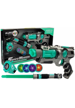Pistolet laserowy z akcesoriami