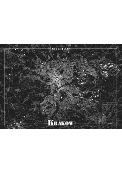 Plakat dekoracyjny - Kraków