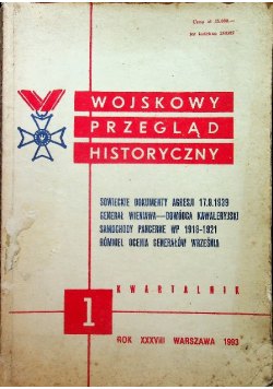 Wojskowy przegląd historyczny nr 1