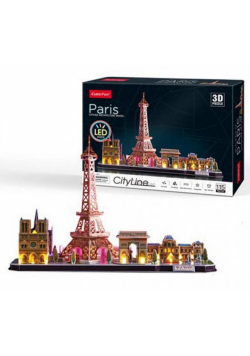 Puzzle 3D Paryż