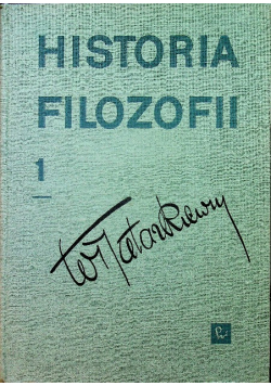 Historia filozofii Tom 1