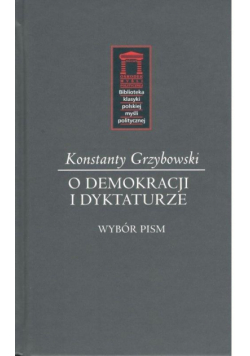O demokracji i dyktaturze