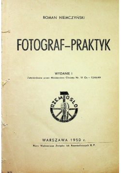 Fotograf Praktyk 1950 r