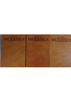 Mickiewicz tom 1 i 2