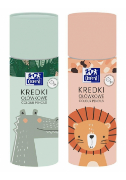 Kredki ołówkowe Kids tuba 24 + 2 kolory