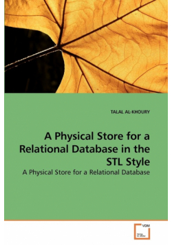 A Physical Store for a Relational Database in the STL Style