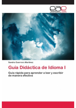 Guía Didáctica de Idioma I