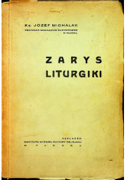 Zarys liturgiki  1939 r.