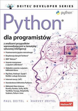 Python dla programistów. Big Data i AI