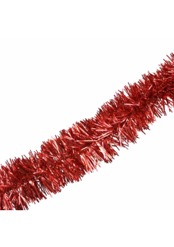 Łańcuch choinkowy czerwony 200cm