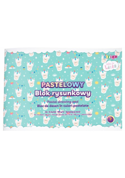 Blok rysunkowy pastel Lenka A4/14K (10szt) STRIGO