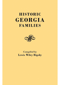 Historic Georgia Families