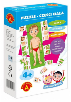 Zabawa i Nauka - Puzzle Części ciała ALEX
