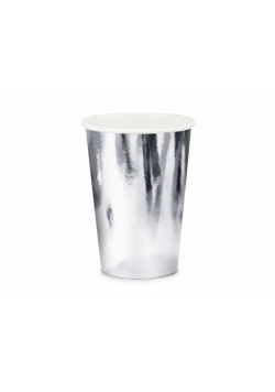 Kubeczki srebrne 220ml 6szt