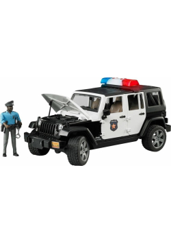 Jeep Wrangler Unlimited Rubicon + policjant